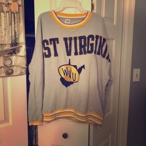 PINK by VS - WVU long sleeve tee